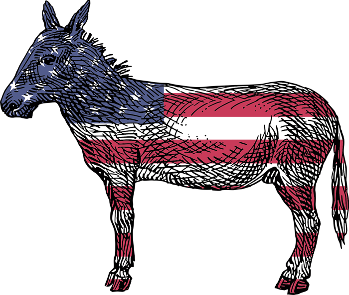 Democratic Party donkey symbol